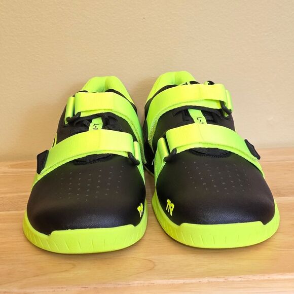 TYR L-1 Lifter Limited Edition Attak Yellow Black Weightlifting Shoes Men's 11 - Picture 2 of 7